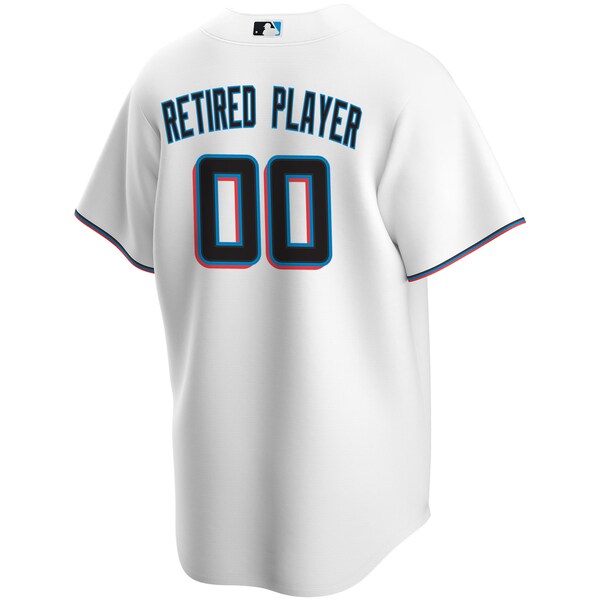 Miami Marlins Nike Home Pick-A-Player Retired Roster Replica Jersey - White - Image 3