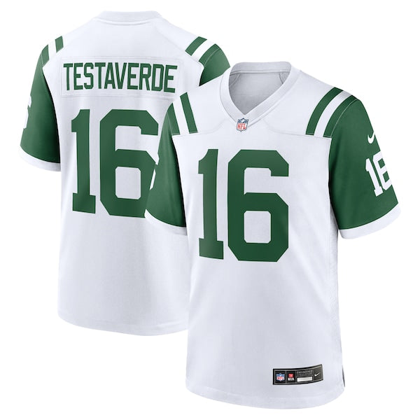 Vinny Testaverde New York Jets Nike Classic Alternate Retired Player Game Jersey - White
