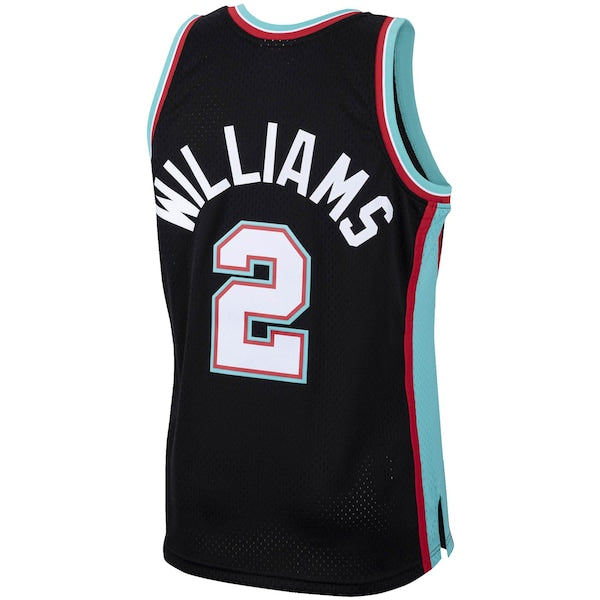 Jason Williams Memphis Grizzlies 2001/02 Hardwood Classics Swingman Jersey - Black - Image 3