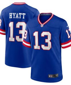 Jalin Hyatt New York Giants Nike Team Game Jersey -  Royal/White