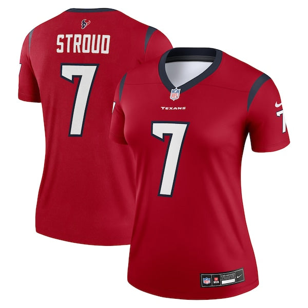 C.J. Stroud Houston Texans Nike Women's Legend Jersey - Red/Navy