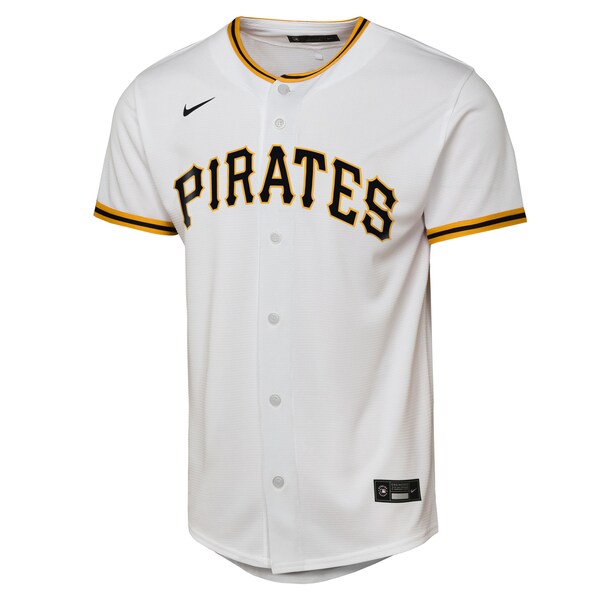 Paul Skenes Pittsburgh Pirates Nike Youth Home Replica Player Jersey - White - Image 2