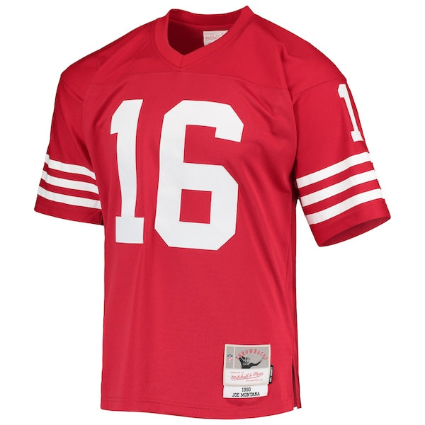 Joe Montana San Francisco 49ers Legacy Replica Jersey - Scarlet/White - Image 3