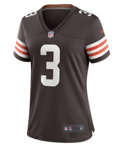 Alternative view of Marquise Goodwin Cleveland Browns Nike Women's Team Game Jersey -  Brown