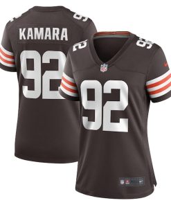 Sam Kamara Cleveland Browns Nike Women's Team Game Jersey -  Brown