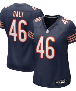 Scott Daly Chicago Bears Nike Women's Team Game Jersey -  Navy