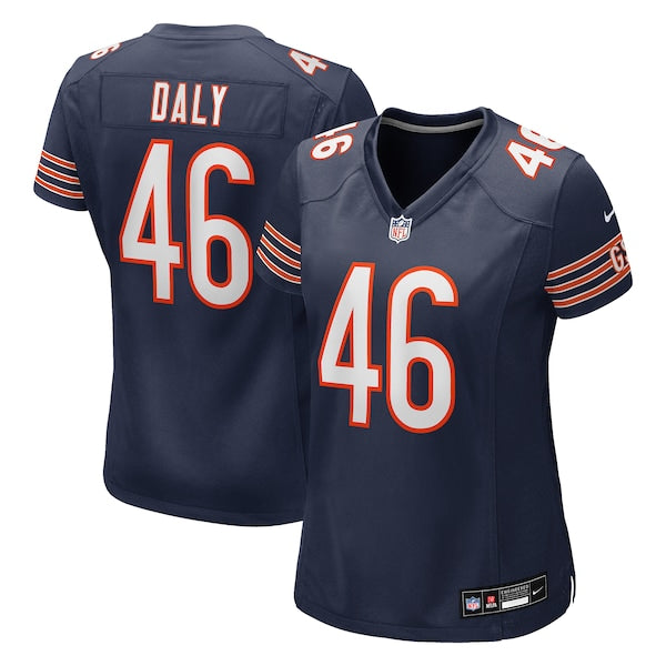 Scott Daly Chicago Bears Nike Women's Team Game Jersey - Navy