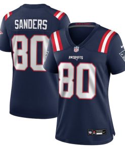 Braylon Sanders New England Patriots Nike Women's  Game Jersey -  Navy