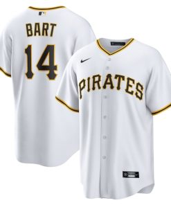 Joey Bart Pittsburgh Pirates Nike Home Replica Jersey - White