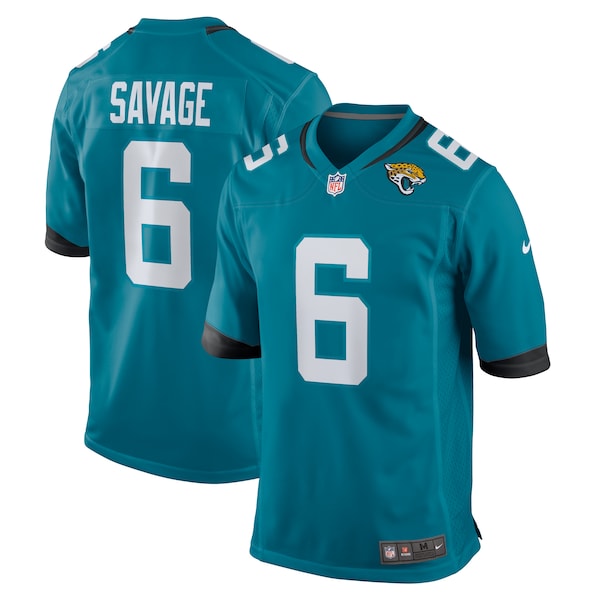 Darnell Savage Jacksonville Jaguars Nike Team Game Jersey - Teal