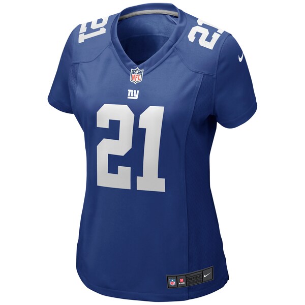 Tiki Barber New York Giants Nike Women's Game Retired Player Jersey - Royal - Image 2