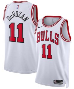 DeMar DeRozan Chicago Bulls Nike Unisex Swingman Jersey - Association Edition - White/Red