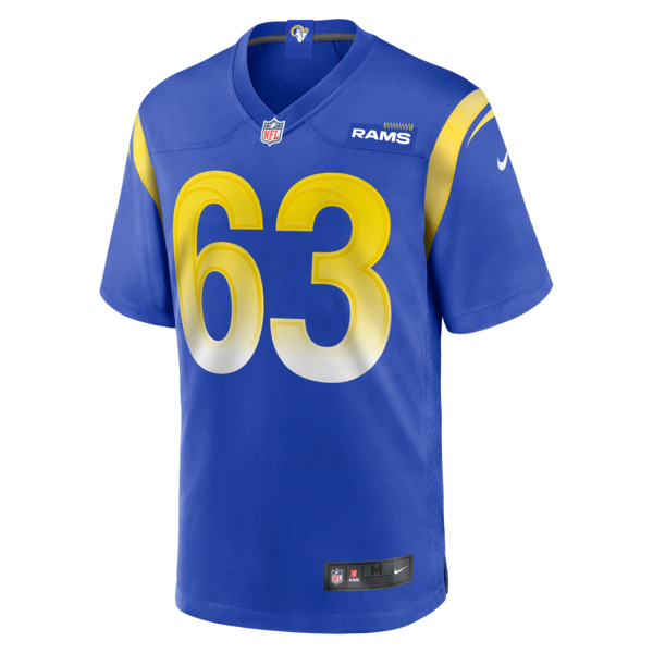 Grant Miller Los Angeles Rams Nike Game Jersey - Royal - Image 2
