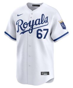 Alternative view of Seth Lugo Kansas City Royals Nike Home Limited Player Jersey?¨C White