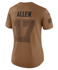 Alternative view of Josh Allen Buffalo Bills Nike Women's 2023 Salute To Service Limited Jersey - Brown