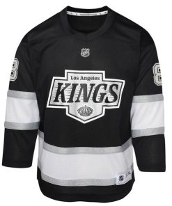 Alternative view of Drew Doughty Los Angeles Kings Outerstuff Youth Home Replica Player Jersey - Black
