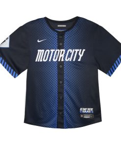 Alternative view of Detroit Tigers Nike Toddler City Connect Team Limited Jersey - Blue