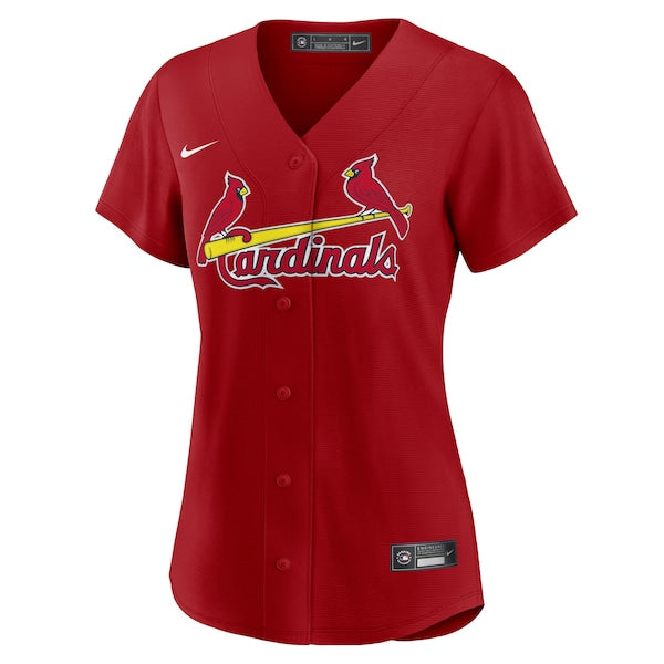 Nolan Arenado St. Louis Cardinals Nike Women's Alternate Replica Player Jersey - Red/Cream/White - Image 5