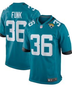 Jake Funk Jacksonville Jaguars Nike Team Game Jersey -  Teal