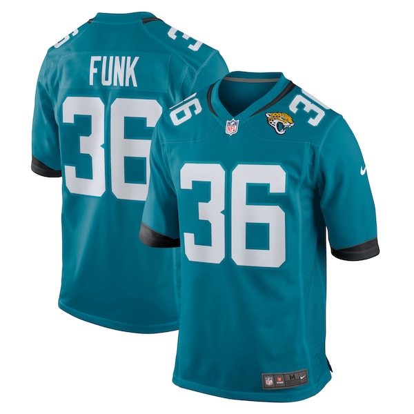 Jake Funk Jacksonville Jaguars Nike Team Game Jersey - Teal