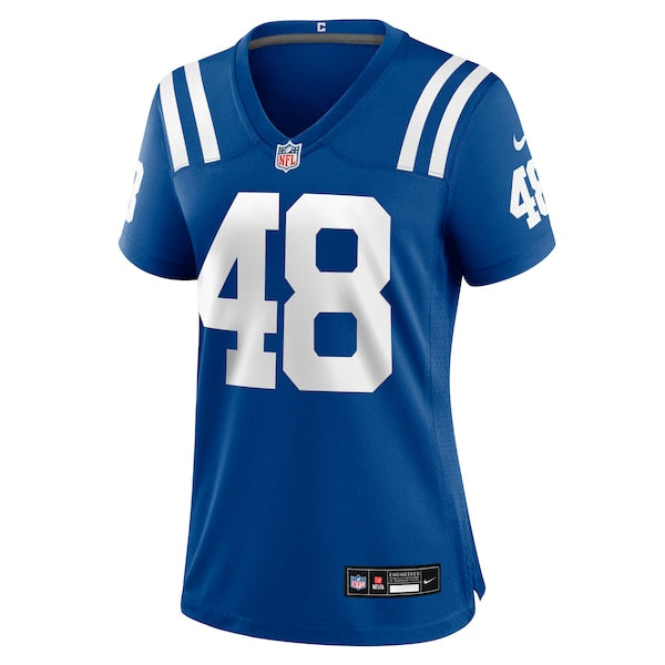Joe Bachie Indianapolis Colts Nike Women's Team Game Jersey - Royal - Image 2