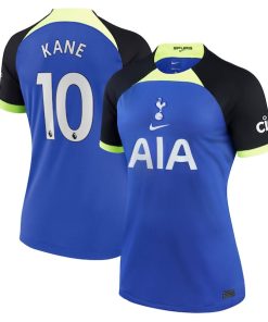 Harry Kane Tottenham Hotspur Nike Women's 2022/23 Away Breathe Stadium Replica Player Jersey - Blue