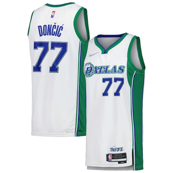 Luka Don?i? Dallas Mavericks Nike Swingman Player Jersey - City Edition - White