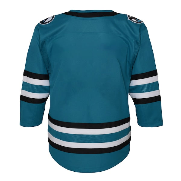 San Jose Sharks Youth Premier Jersey - Teal - Image 3