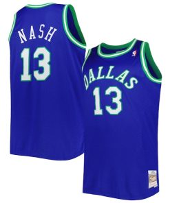 Steve Nash Dallas Mavericks Big & Tall Hardwood Classics 1998/99 Swingman Jersey - Blue