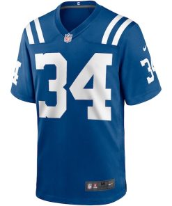 Alternative view of Joe Perry Indianapolis Colts Nike Game Retired Player Jersey - Royal