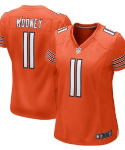 Darnell Mooney Chicago Bears Nike Women's Alternate Game Player Jersey - Orange/Navy