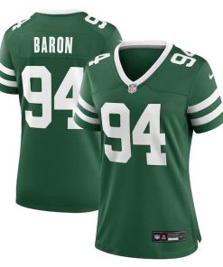 Tyler Baron New York Jets Nike Women's Team Game Jersey - Legacy Green