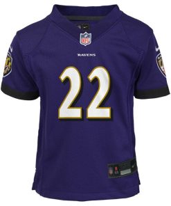 Alternative view of Derrick Henry Baltimore Ravens Nike Toddler Game Jersey - Purple