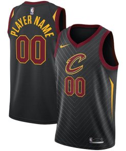 Cleveland Cavaliers Nike Swingman Custom Jersey Black - Statement Edition
