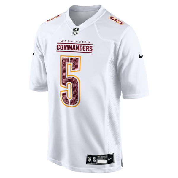 Jayden Daniels Washington Commanders Nike Fashion Jersey - Tundra White - Image 2