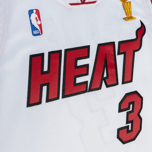 Dwyane Wade Miami Heat 2005-06 Authentic Player Jersey - White - Image 4