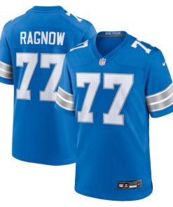 Frank Ragnow Detroit Lions Nike Team Game Jersey -  Blue