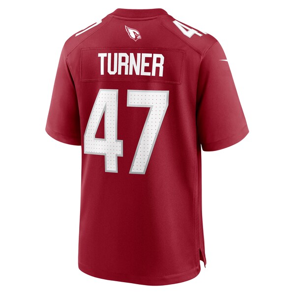 Ezekiel Turner Arizona Cardinals Nike Team Game Jersey - Cardinal - Image 3