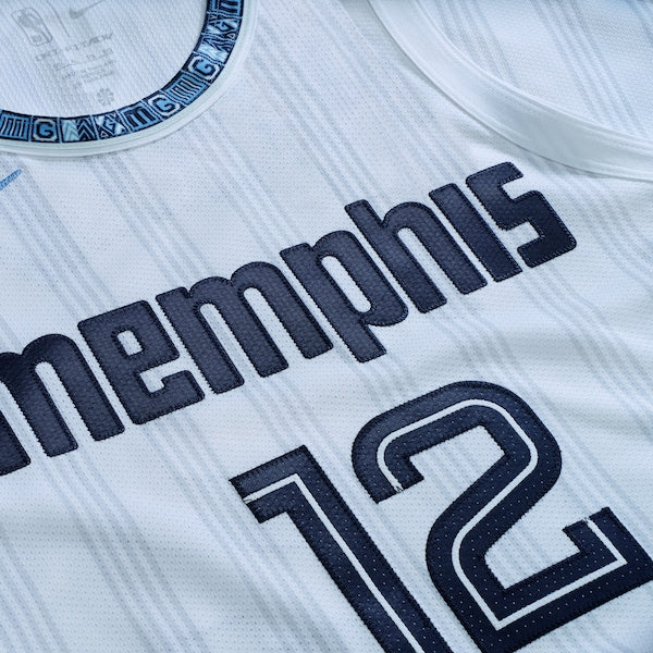 Ja Morant Memphis Grizzlies Nike Unisex 2025/26 Authentic Jersey - City Edition - White - Image 4
