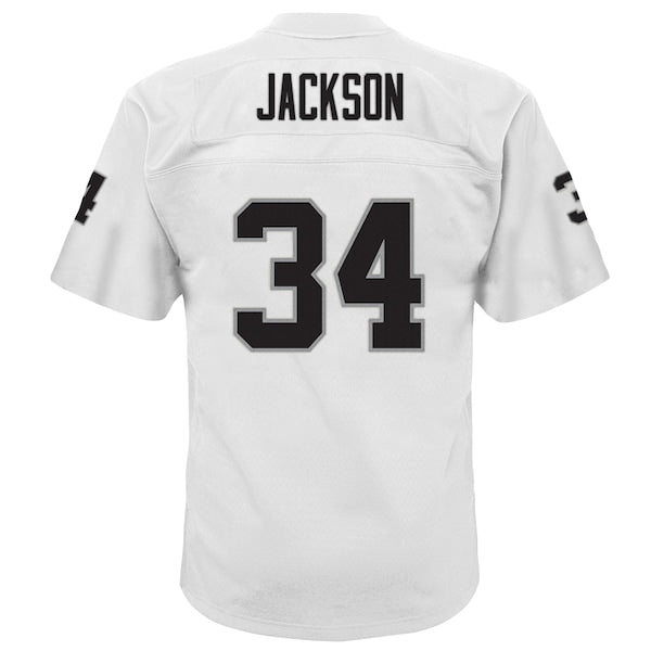 Bo Jackson Las Vegas Raiders Youth 1988 Retired Player Legacy Jersey - White - Image 3