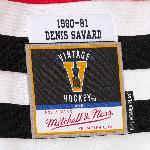Denis Savard Chicago Blackhawks 1980-81 Power Play Jersey - Scarlet - Image 7