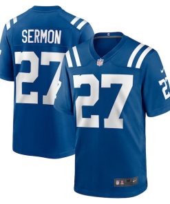 Trey Sermon Indianapolis Colts Nike  Game Jersey -  Royal