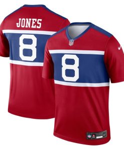 Daniel Jones New York Giants Nike Alternate Legend Player Jersey - Century Red