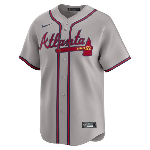 Ronald Acu?a Jr. Atlanta Braves Nike Road Limited Player Jersey - Gray - Image 2