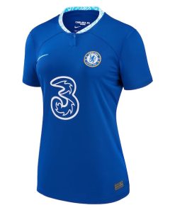 Alternative view of Chelsea Nike Women's 2022/23 Home Replica Custom Jersey - Blue
