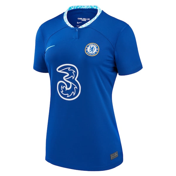 Chelsea Nike Women's 2022/23 Home Replica Custom Jersey - Blue - Image 2