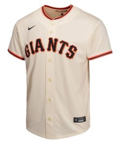 Alternative view of Jung Hoo Lee San Francisco Giants Nike Youth Home Player Game Jersey - Cream