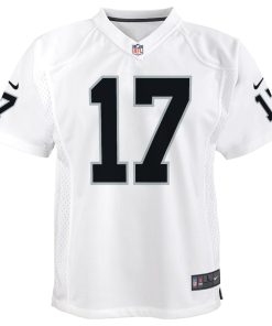 Alternative view of Davante Adams Las Vegas Raiders Nike Youth Game Jersey - White