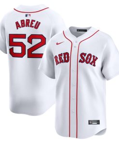 Wilyer Abreu Boston Red Sox Nike Home Limited Player Jersey - White
