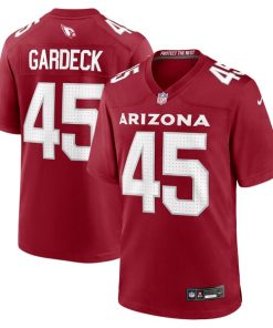 Dennis Gardeck Arizona Cardinals Nike Team Game Jersey -  Cardinal